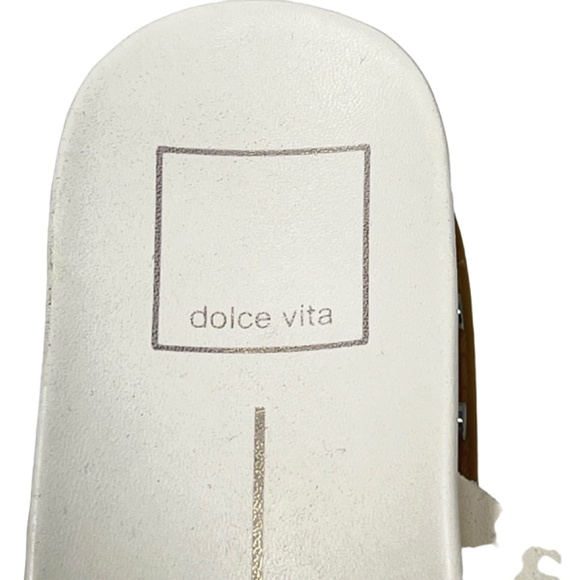 Dolce Vita Gracy off white platform slide sandal size 8 - Picture 12 of 12